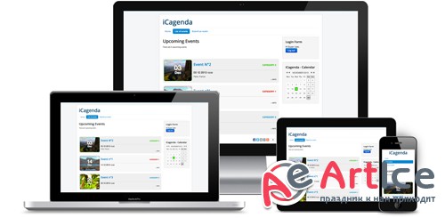 iCagenda Pro v3.7.1 - Events Manager For Joomla