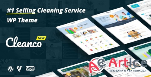 ThemeForest - Cleanco v2.0.5 - Cleaning Service Company WordPress Theme - 9460728