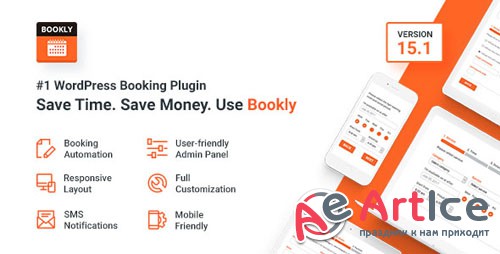 CodeCanyon - Bookly v15.1 - Appointment Booking and Scheduling Software System - 7226091 - NULLED