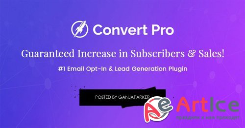 Convert Pro v1.2.1 - Email Opt-In & Lead Generation WordPress Plugin - NULLED + Convert Pro Add-On v1.1.2