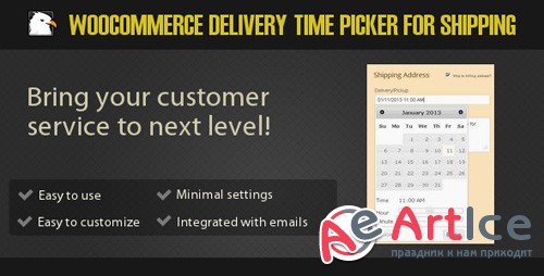 CodeCanyon - Woocommerce Delivery Time Picker for Shipping v3.2.2 - 3787963