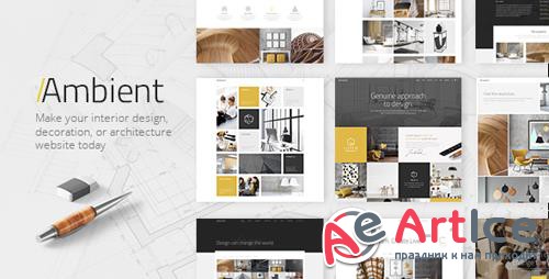 ThemeForest - Ambient v1.3 - A Contemporary Theme for Interior Design, Decoration, and Architecture - 19502949