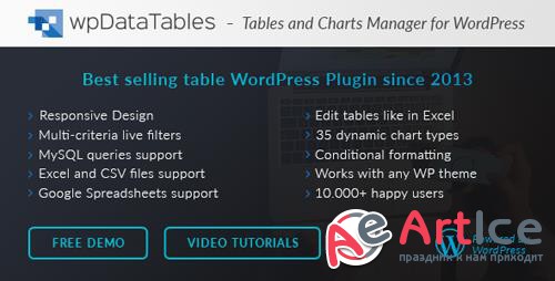 CodeCanyon - wpDataTables v2.2.2 - Tables and Charts Manager for WordPress - 3958969