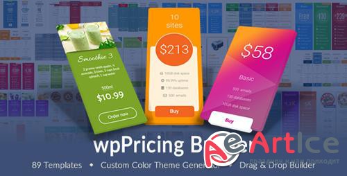 CodeCanyon - WP Pricing Table Builder v1.5.3 - Responsive Pricing Plans Plugin for WordPress - 13471310