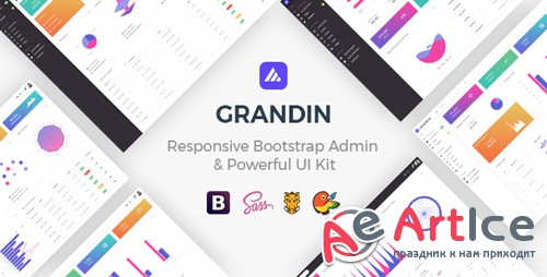 ThemeForest - Grandin v1.0 - Responsive Bootstrap Admin & Powerful UI Kit - 21895947