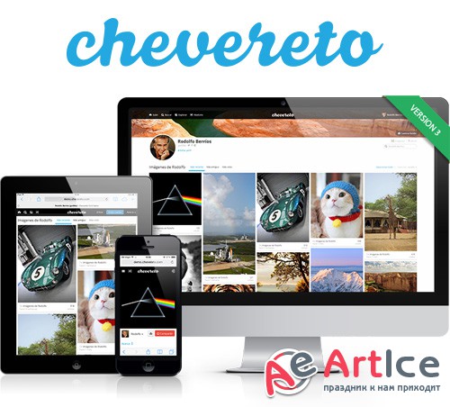 Chevereto v3.10.14 - Iimages Hosting Script - NULLED