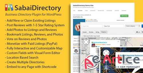 CodeCanyon - Sabai Directory v1.4.1 - plugin for WordPress - 4505485
