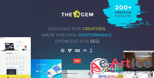 ThemeForest - TheGem v3.3.0 - Creative Multi-Purpose High-Performance WordPress Theme - 16061685 - NULLED