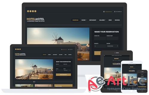 CSSIgniter - HotelMotel v1.6 - WordPress Theme