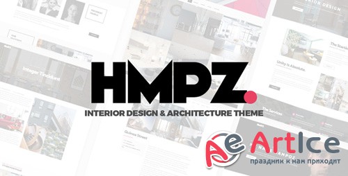 ThemeForest - Hampoz v1.1.2 - Responsive Interior Design & Architecture Theme - 21485108