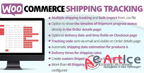 CodeCanyon - WooCommerce Shipping Tracking v16.9 - 11363158