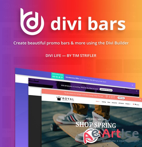 DiviLife - Divi Bars v1.1.1 - Plugin For Divi Theme