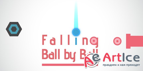 CodeSter - Falling Ball - Buildbox Game Template - 7171