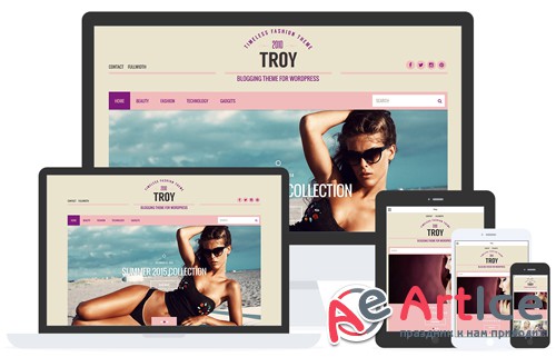 CSSIgniter - Troy v2.5 - WordPress Theme