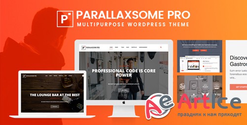 ThemeForest - ParallaxSome Pro v1.0.3 - Multipurpose WordPress Theme - 20033554