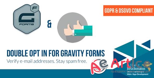 CodeCanyon - Double Opt in for Gravity Forms (GDPR & DSGVO compliant) v1.5.2 - E-Mail Address Verification - 17809351