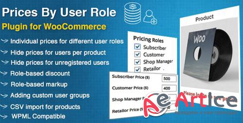 CodeCanyon - Prices By User Role for WooCommerce v4.0.3 - 8562616