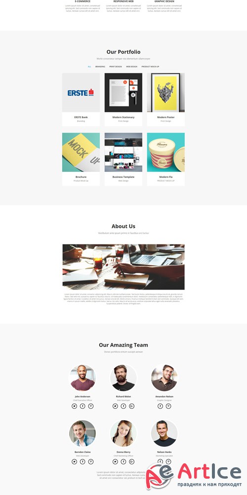 Seemly Designs - Darion - Responsive One Page Theme