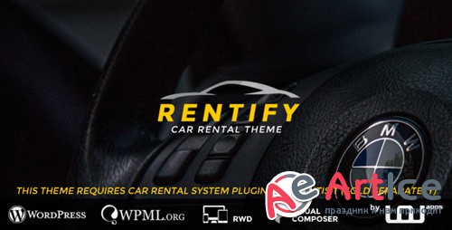 ThemeForest - Rentify v2.0.3 - Car Rental WordPress Theme - 14471215