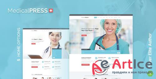 ThemeForest - MedicalPress v2.0.1 - Health and Medical WordPress Theme - 7789703