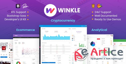 ThemeForest - Winkle v1.0 - Responsive Bootstrap Admin & Powerful UI Kit - 22014422