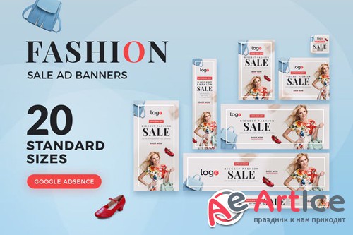 Fashion Sale Ad Banners