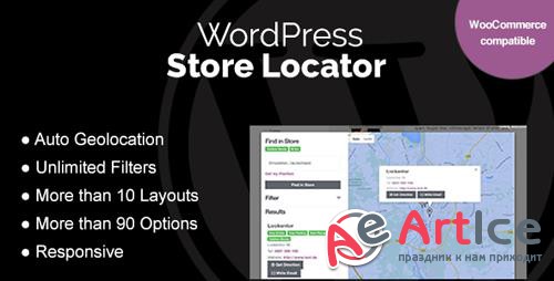 CodeCanyon - WordPress Store Locator v1.7.9 - 15762057