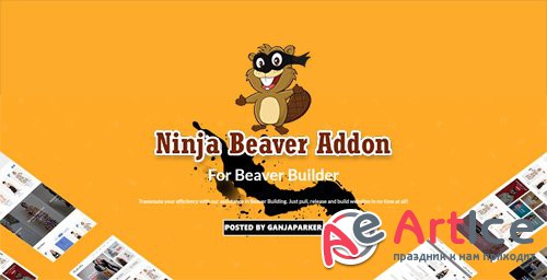 Ninja Beaver Addon v1.2.4 - Add-On For Beaver Builder Plugin