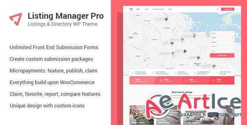 ThemeForest - Listing Manager Pro v1.0.9 - Directory Theme for WooCommerce - 20058034