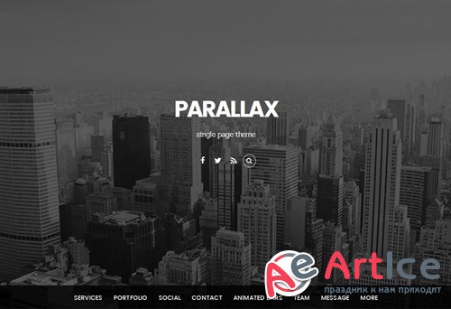 Themify - Parallax v2.3.9 - WordPress Theme