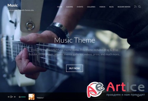 Themify - Music v1.8.2 - WordPress Theme