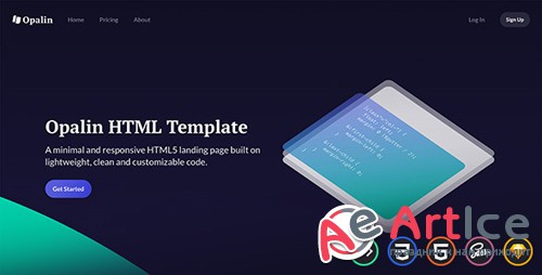 ThemeForest - Opalin v1.0 - Startup HTML Template - 22060474