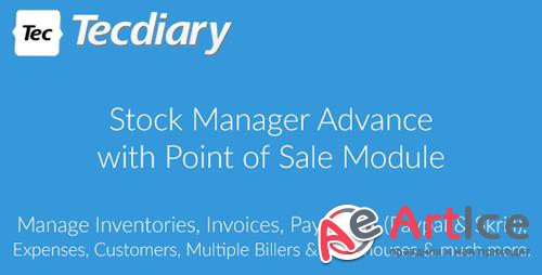 CodeCanyon - Stock Manager Advance with Point of Sale Module v3.4.4 - 5403161 - NULLED