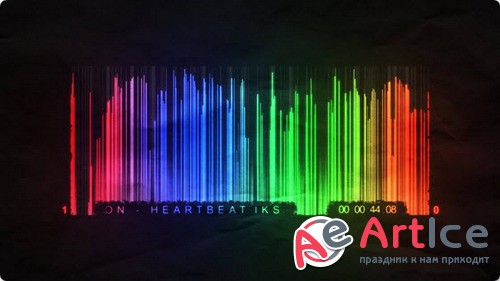 Barcode Equalizer - After Effects Template
