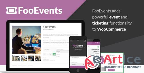 CodeCanyon - FooEvents for WooCommerce v1.7.19 - 11753111
