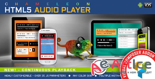 CodeCanyon - Visual Composer Addon - Chameleon Audio Player for WPBakery Page Builder v1.3.0 - 13116668