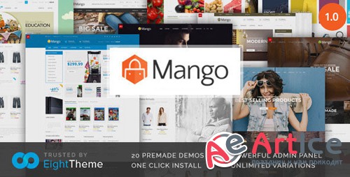 ThemeForest - Mango v2.1.0 - Responsive Woocommerce Theme - 12522813