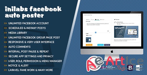 CodeCanyon - Inilabs Facebook Multi Account Auto Post & Scheduler v1.0 - 21189926 - RETAIL