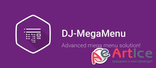 DJ-MegaMenu Pro v3.7.0 - Extension For Joomla