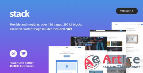 ThemeForest - Stack v1.5.10 - Multi-Purpose WordPress Theme with Variant Page Builder & Visual Composer - 19707359