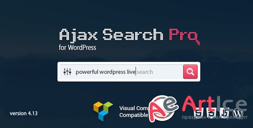 CodeCanyon - Ajax Search Pro v4.13.1 - Live WordPress Search & Filter Plugin - 3357410