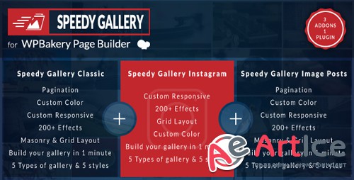 CodeCanyon - Speedy Gallery Addons for WPBakery Page Builder v1.0 (formerly Visual Composer) - 22111002