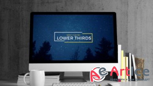 4K Lower Thirds Pack - Project for After Effects