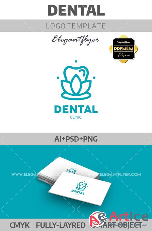 Dental V3 2018 Premium Logotype Template