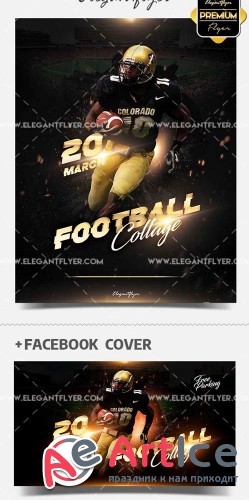Sunday College Football V2 2018 Flyer Template