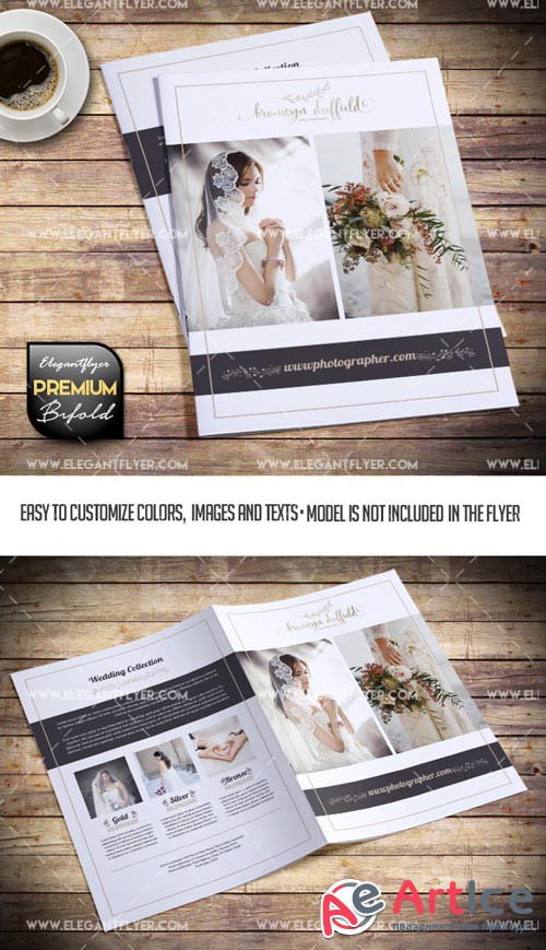 Wedding Photo V11 2018 PSD Premium Bi-Fold Template