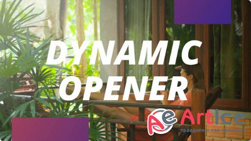 Fast Dynamic Opener - After Effects Template