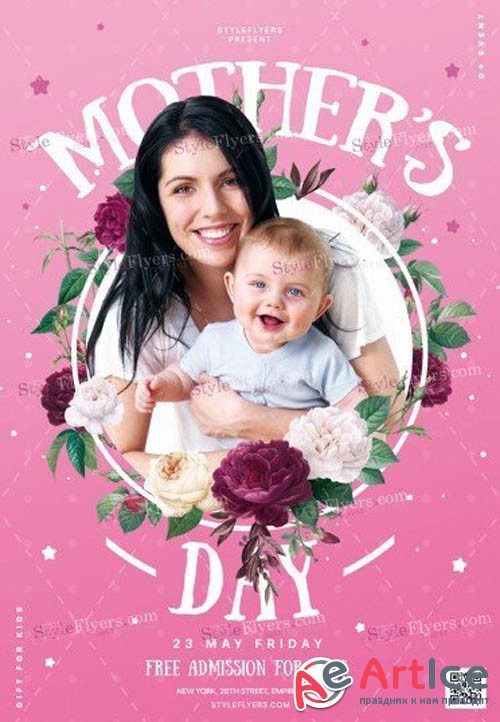 Mothers Day V11 2019 PSD Flyer Template