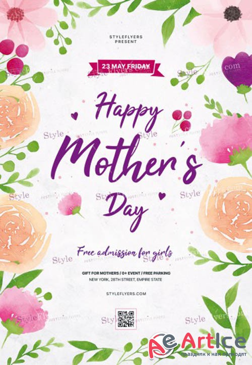 Mothers Day V7 PSD Flyer Template