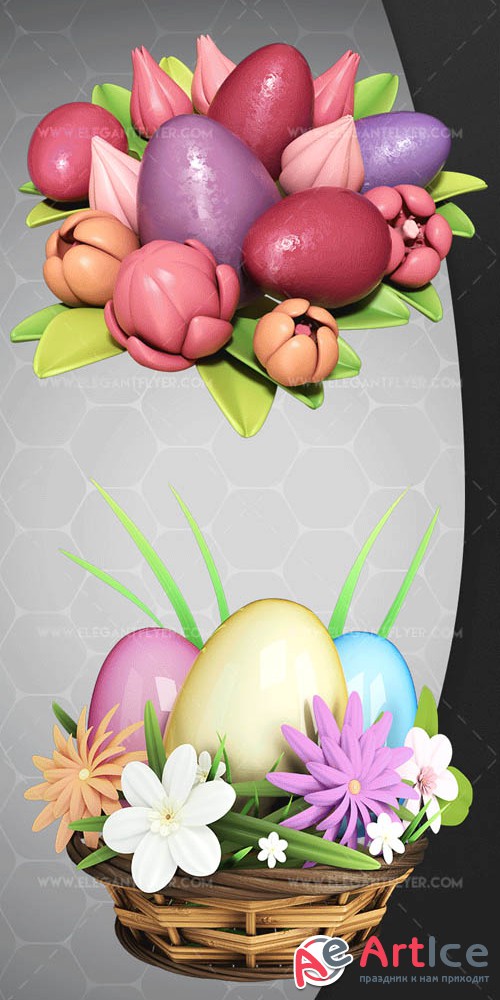 Easter V16 2019 Premium 3d Render Templates